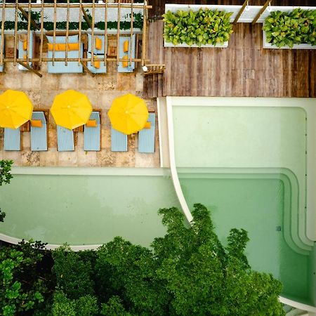 Cafe Jeri Hotel จีโจกา จี เจรีกวากวารา ภายนอก รูปภาพ The rooftop pool at the hotel