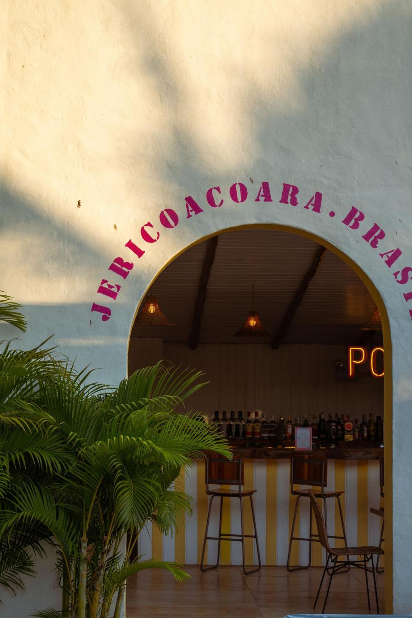 Cafe Jeri Hotel จีโจกา จี เจรีกวากวารา ภายนอก รูปภาพ Jericoacoara beach bar